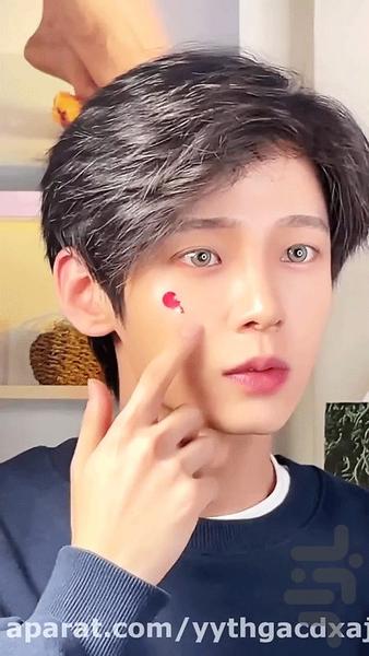 Korean TikTok clip - Image screenshot of android app