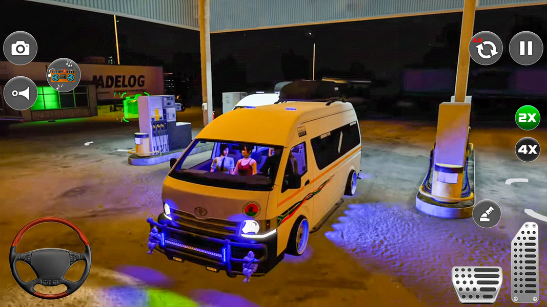 US Van Simulator Van Driving - عکس بازی موبایلی اندروید