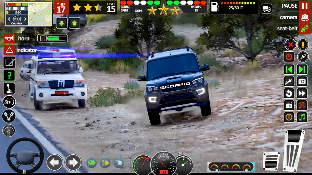 Offroad Jeep Game ۴x۴ Driving - عکس بازی موبایلی اندروید