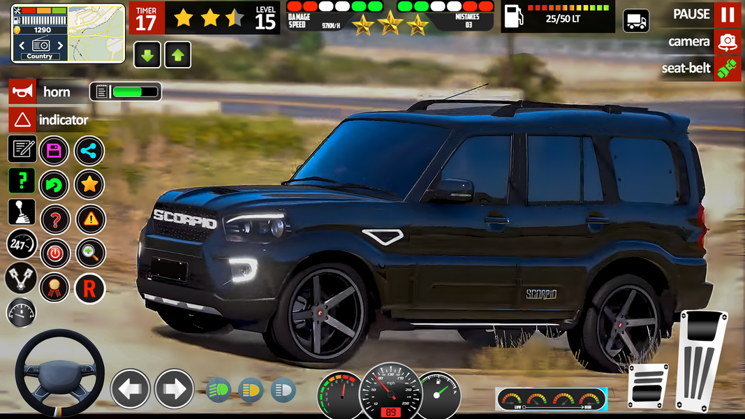 Offroad Jeep Game ۴x۴ Driving - عکس بازی موبایلی اندروید