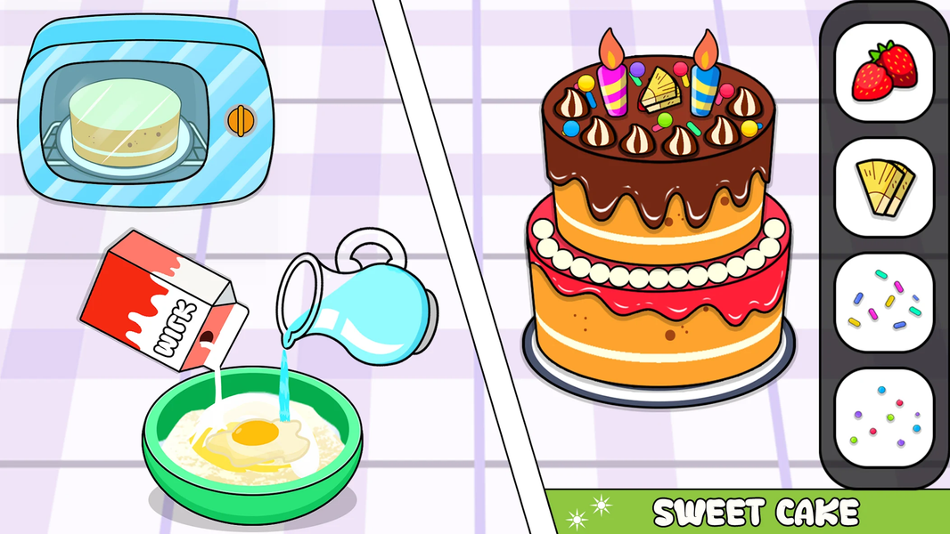 Kitchen Set Cooking Games - Gameplay image of android game