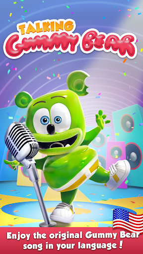 Talking Gummy Bear Kids Games - Gameplay image of android game