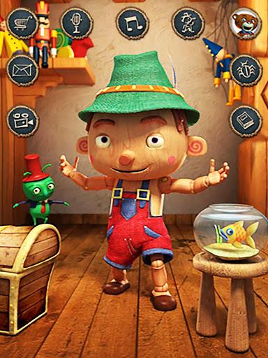 Talking Pinocchio - Game for kids - عکس بازی موبایلی اندروید