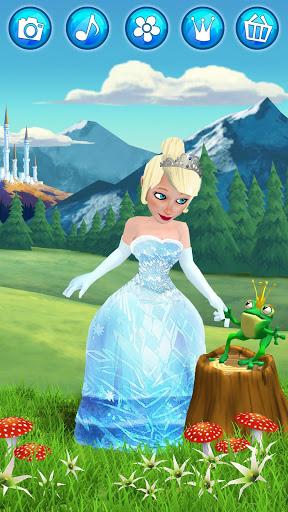 Talking Ice Queen - Gameplay image of android game