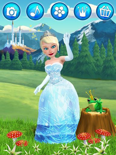 Talking Ice Queen - Gameplay image of android game