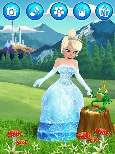 Talking Ice Queen - Gameplay image of android game