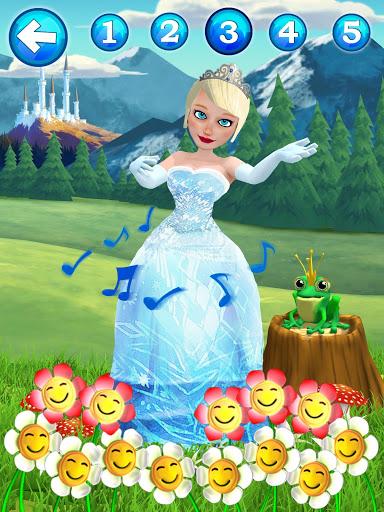 Talking Ice Queen - Gameplay image of android game