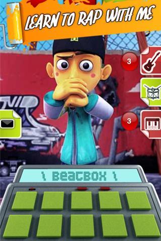 Talking Rap - Free for kids - عکس برنامه موبایلی اندروید