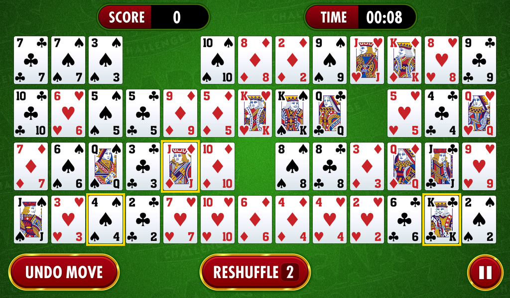 Gaps Solitaire Challenge - عکس بازی موبایلی اندروید