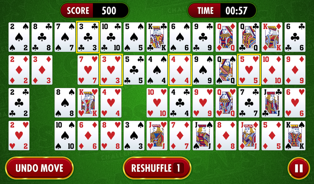 Gaps Solitaire Challenge - عکس بازی موبایلی اندروید