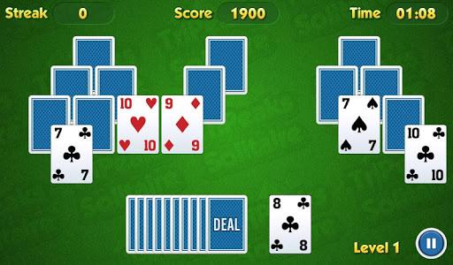 TriPeaks Solitaire Challenge - عکس بازی موبایلی اندروید