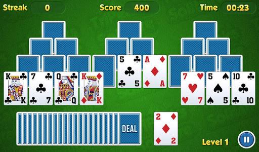 TriPeaks Solitaire Challenge - عکس بازی موبایلی اندروید