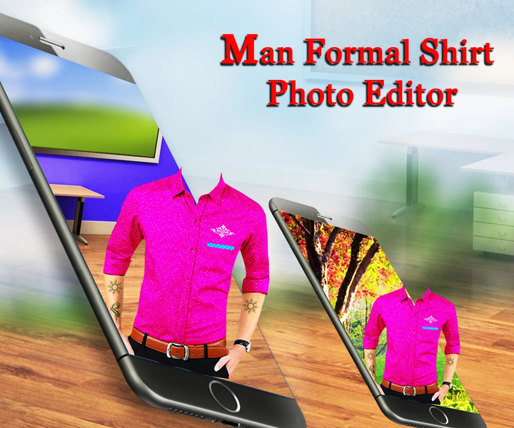 Men Formal Shirt Photo Editor - عکس برنامه موبایلی اندروید