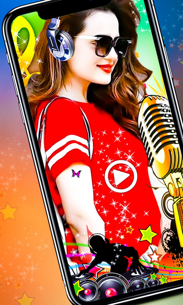 Dj Video mixer-PhotoVideomaker - Image screenshot of android app