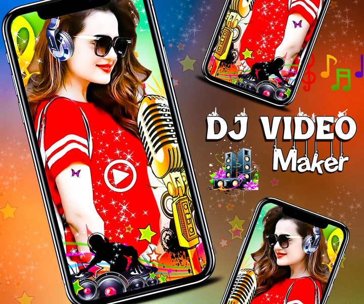 Dj Video mixer-PhotoVideomaker - عکس برنامه موبایلی اندروید