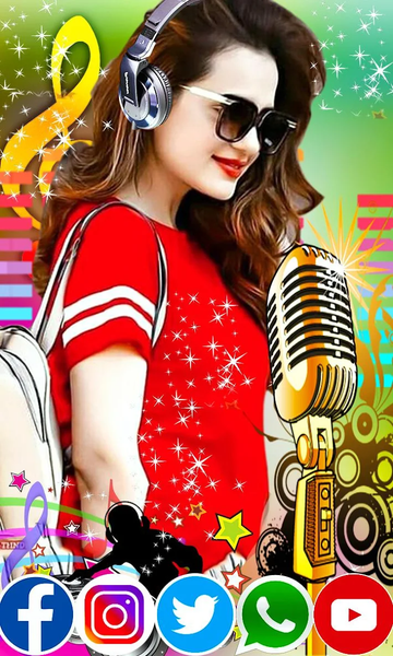 Dj Video mixer-PhotoVideomaker - Image screenshot of android app