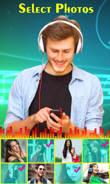 Dj Video mixer-PhotoVideomaker - Image screenshot of android app