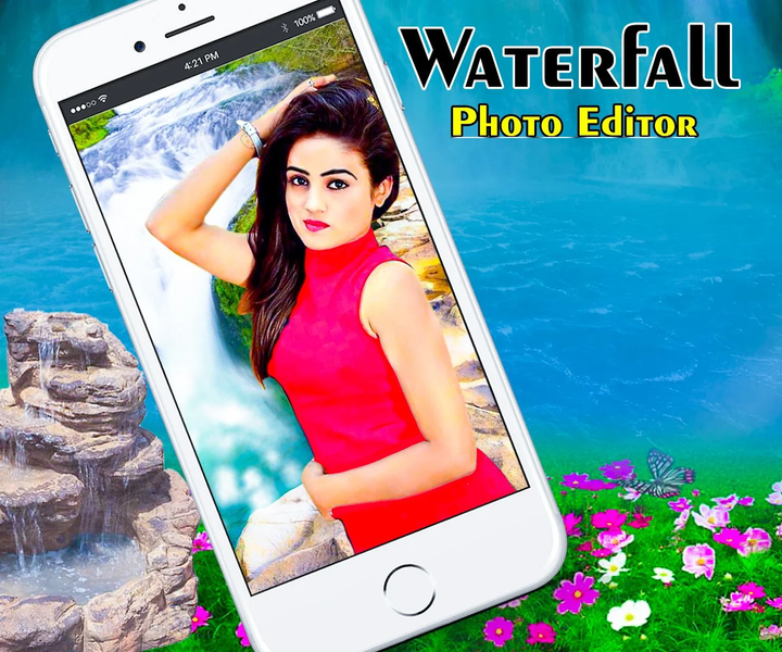 Waterfall Photo Editor - Image screenshot of android app