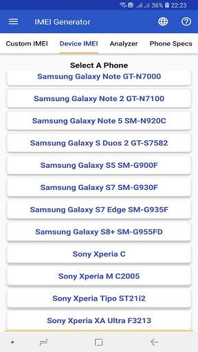 IMEI Generator Pro - عکس برنامه موبایلی اندروید