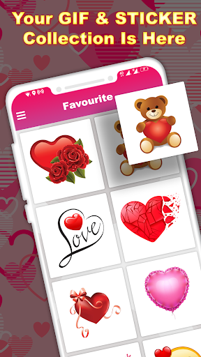 3D Love GIF : Love WAStickers - Image screenshot of android app