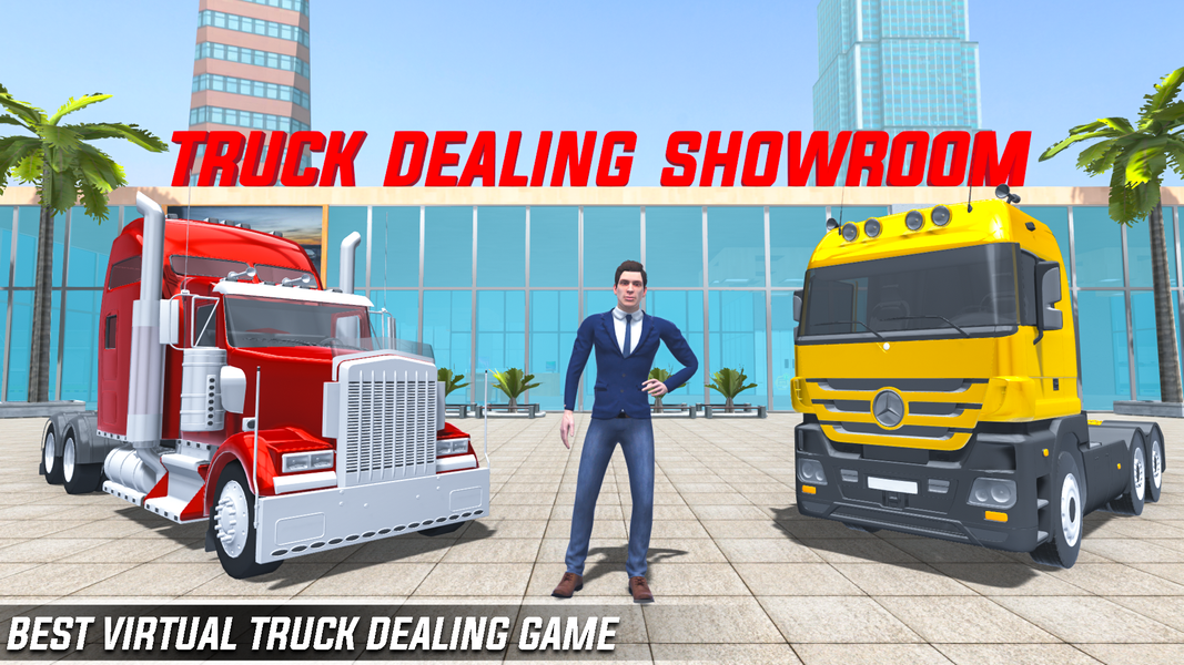 Truck Dealership Simulator 3D - Gameplay image of android game