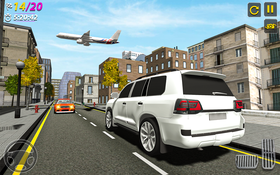 cruiser car games 3d racing - Gameplay image of android game
