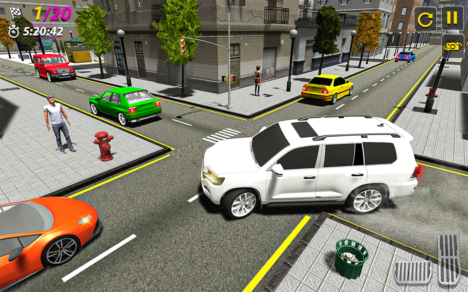 cruiser car games 3d racing - Gameplay image of android game