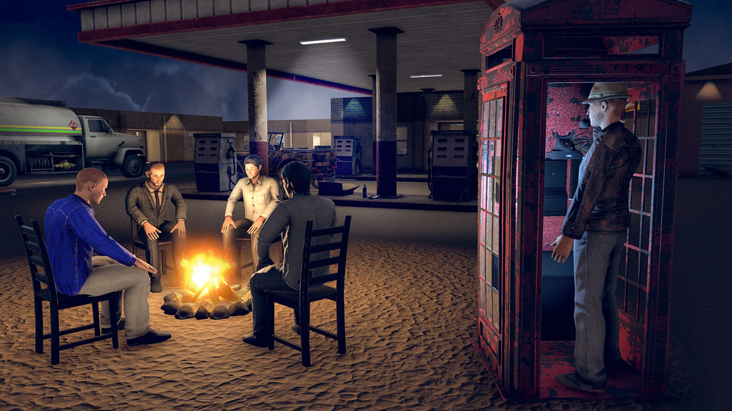 Gas Station Simulator Car Fuel - Gameplay image of android game