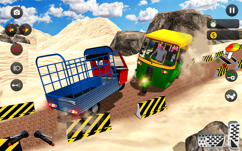AutoChingchi Rickshaw game - Image screenshot of android app