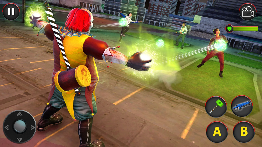 Scary Clown Horror Games 3D - Gameplay image of android game