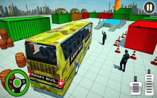 US Army Bus Parking Game 2020 : Bus Parking Game - عکس برنامه موبایلی اندروید