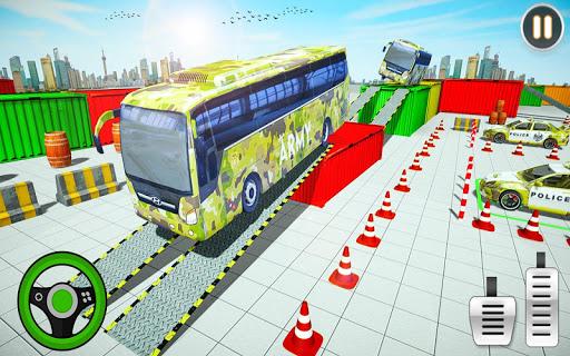 US Army Bus Parking Game 2020 : Bus Parking Game - عکس برنامه موبایلی اندروید