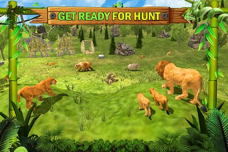 Jungle Kings Kingdom Lion Family - عکس بازی موبایلی اندروید