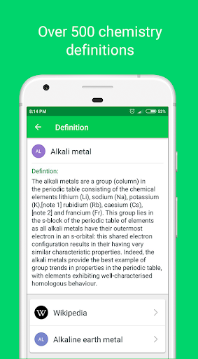 Chemistry Pro: Notes, Elements - عکس برنامه موبایلی اندروید