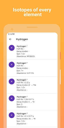 Periodic Table Pro - Chemistry - Image screenshot of android app
