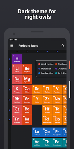 Periodic Table Pro - Chemistry - Image screenshot of android app