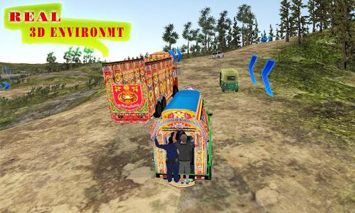 Van Taxi Games Offroad Driving - Gameplay image of android game