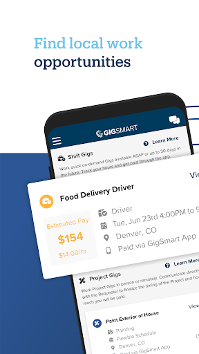 GigSmart Get Gigs - Image screenshot of android app