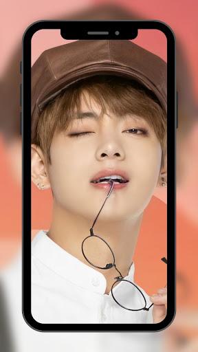Kim Taehyung V Bts Wallpaper - Image screenshot of android app