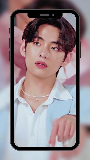 Kim Taehyung V Bts Wallpaper - Image screenshot of android app