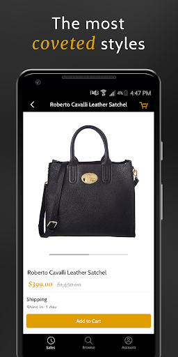 Gilt - Coveted Designer Brands - Image screenshot of android app