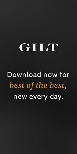 Gilt - Coveted Designer Brands - Image screenshot of android app