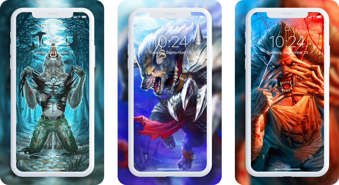 Werewolf Wallpaper - Image screenshot of android app