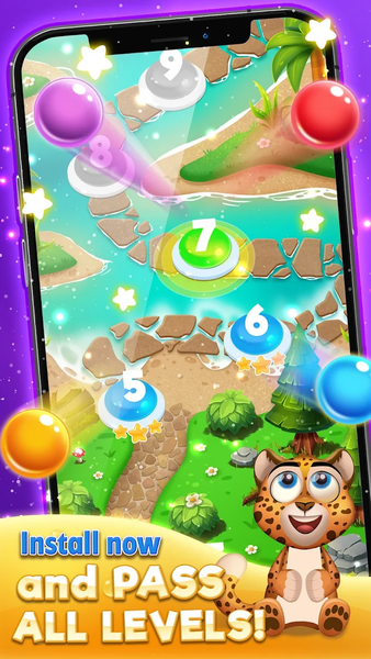 Bubble Pop: Wild Rescue - عکس بازی موبایلی اندروید