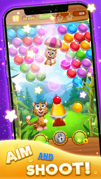 Bubble Pop: Wild Rescue - عکس بازی موبایلی اندروید