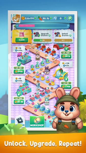 Fluffy Buns: Cake Tycoon - عکس بازی موبایلی اندروید