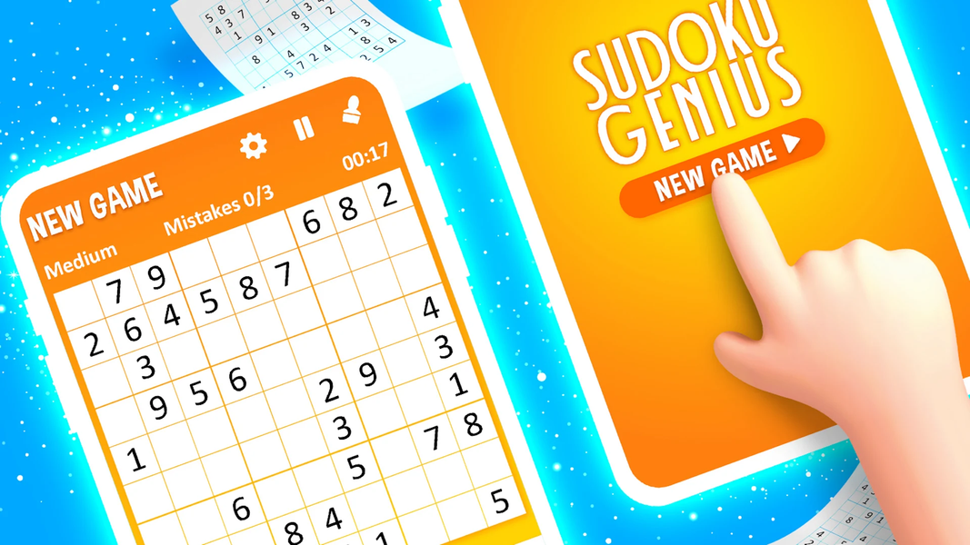 Sudoku Genius - Gameplay image of android game