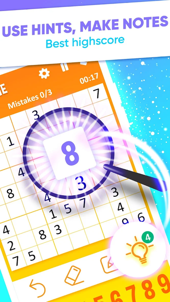 Sudoku Genius - Gameplay image of android game