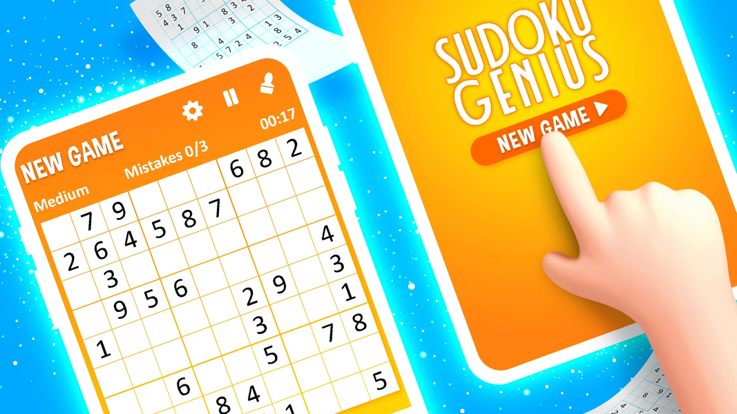Sudoku Genius - Gameplay image of android game