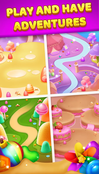 Sugar Rush Adventure - عکس بازی موبایلی اندروید